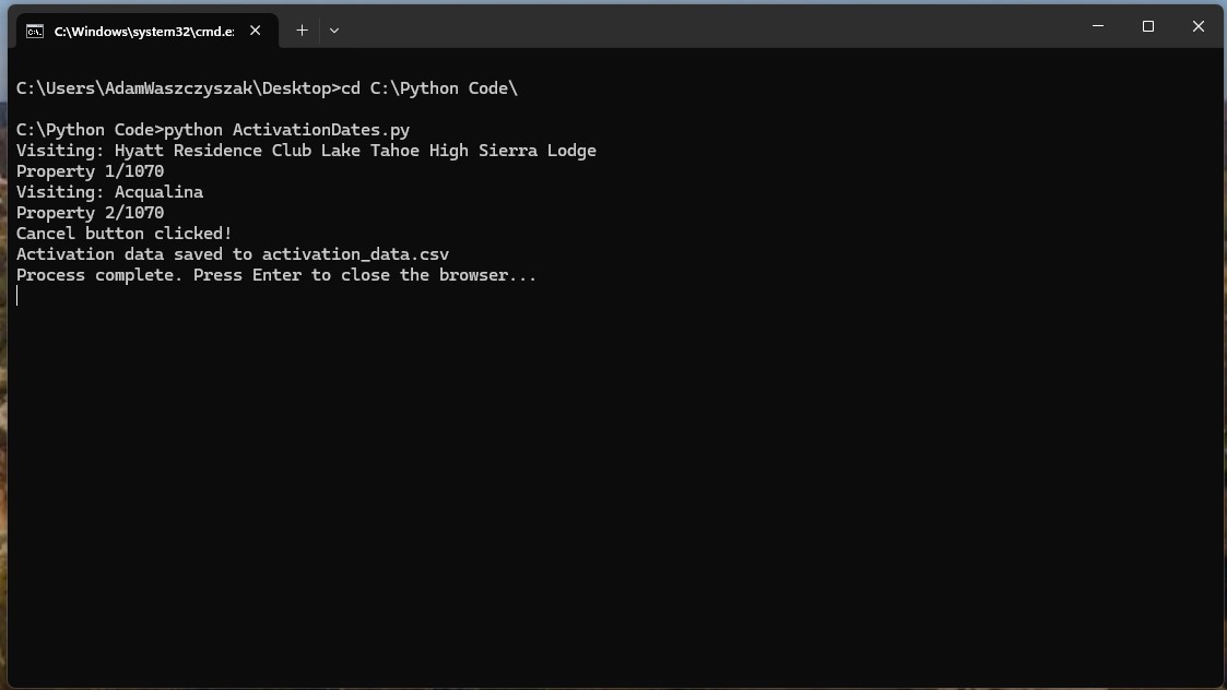 Roster Input Script